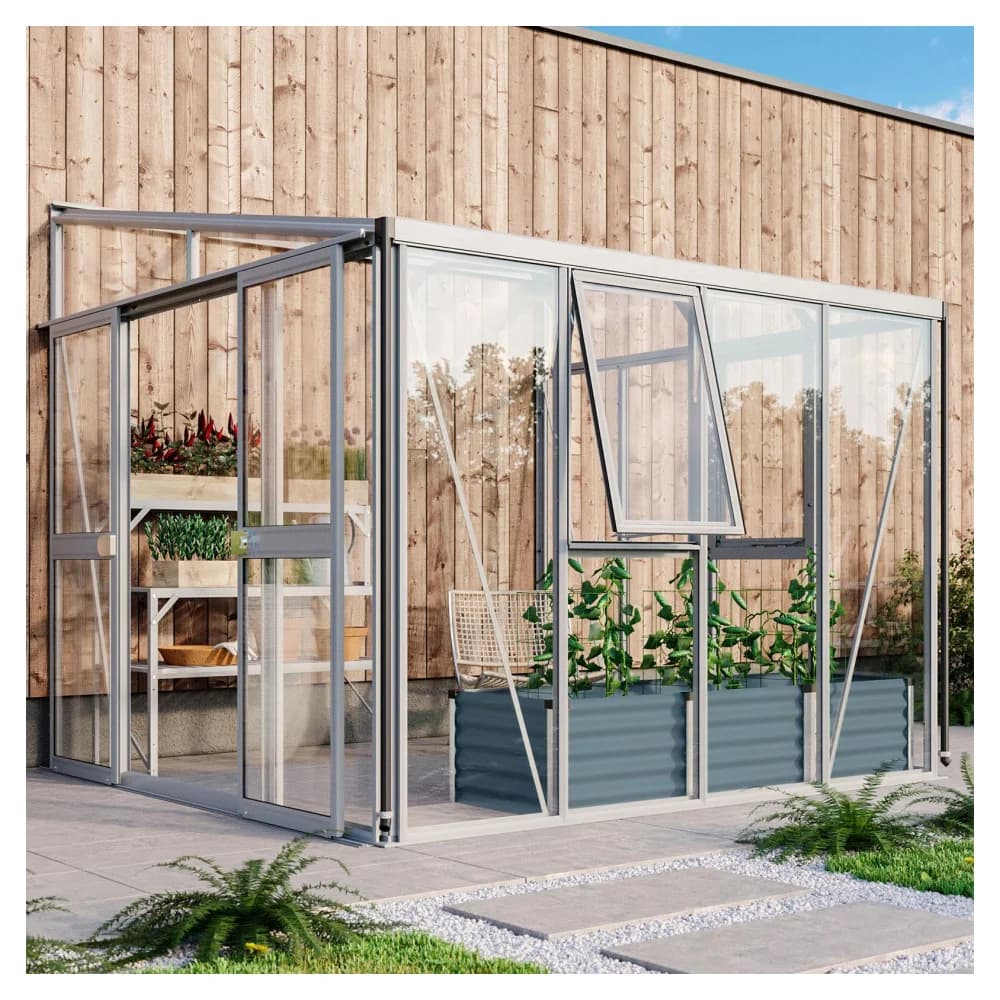 Vitavia Anlehn-Gewächshaus "Helena 7000",aluminium,7,0 m2