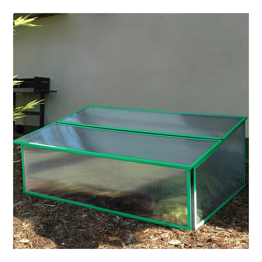 Vitavia Frühbeet Levana 1, BxTxH: 55x95x37 cm blau|grün