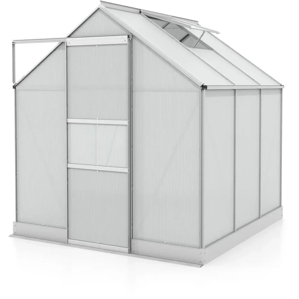 Vitavia Gewächshaus Apollo 3800 silberfarben