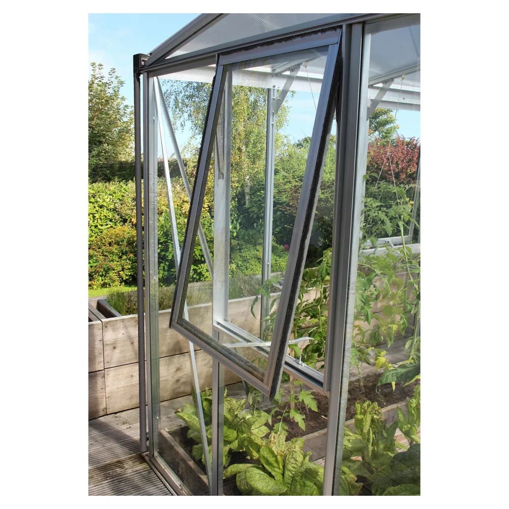 Vitavia Seitenfenster Z mit ESG, aluminium eloxiert