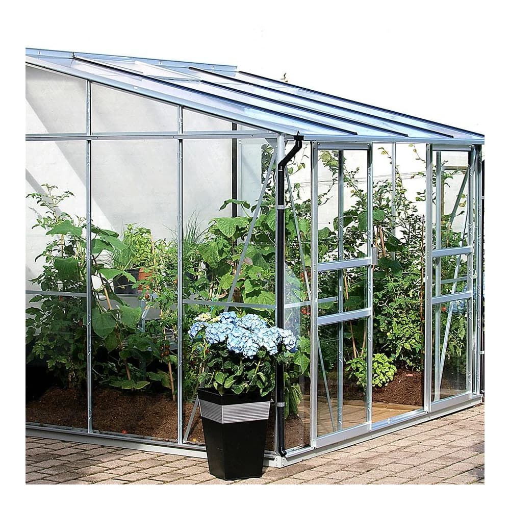 Vitavia Anlehn-Gewächshaus "Osiris 5200",aluminium eloxiert,5,2 m2