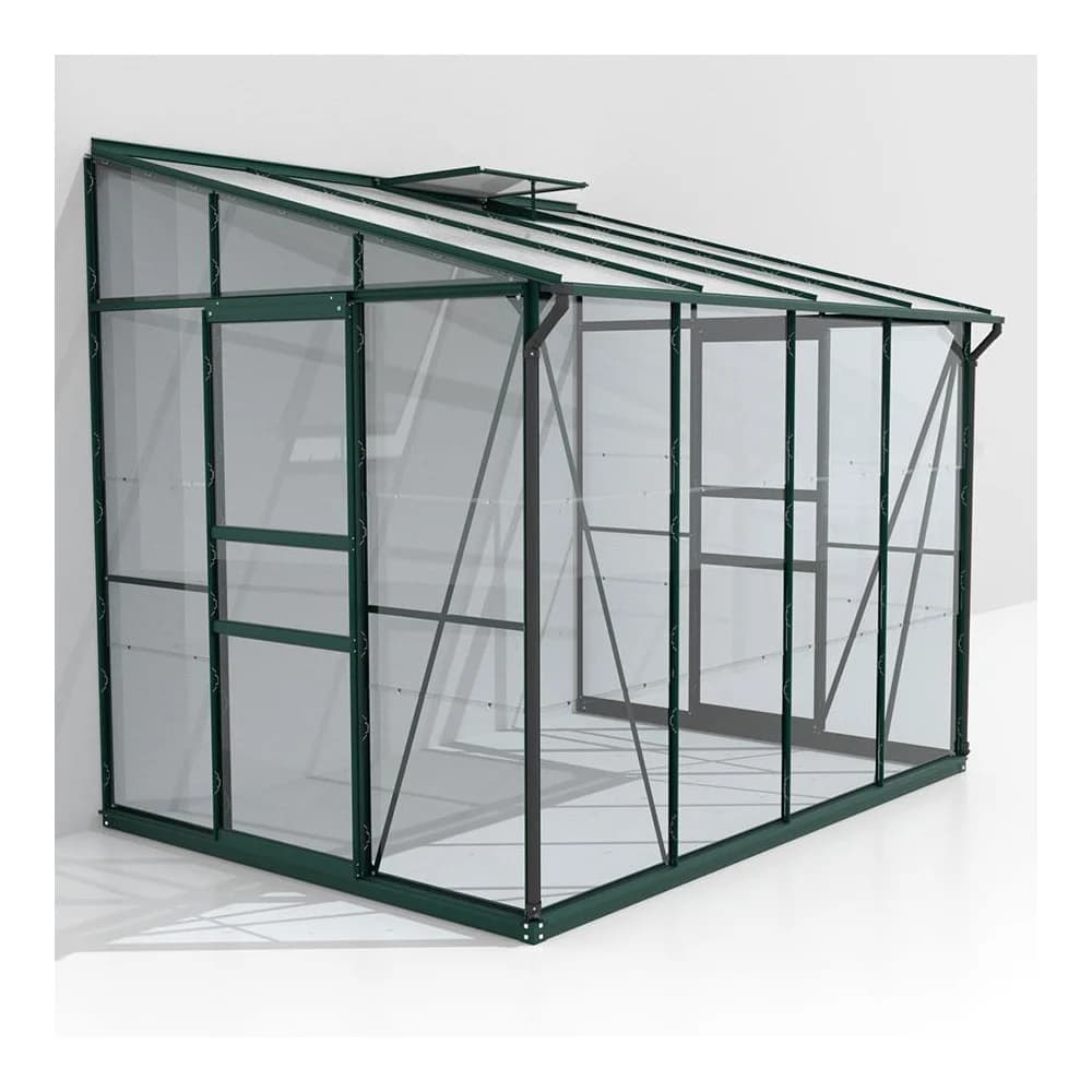 Vitavia Anlehn-Gewächshaus "Osiris 5200",smaragd,5,2 m2