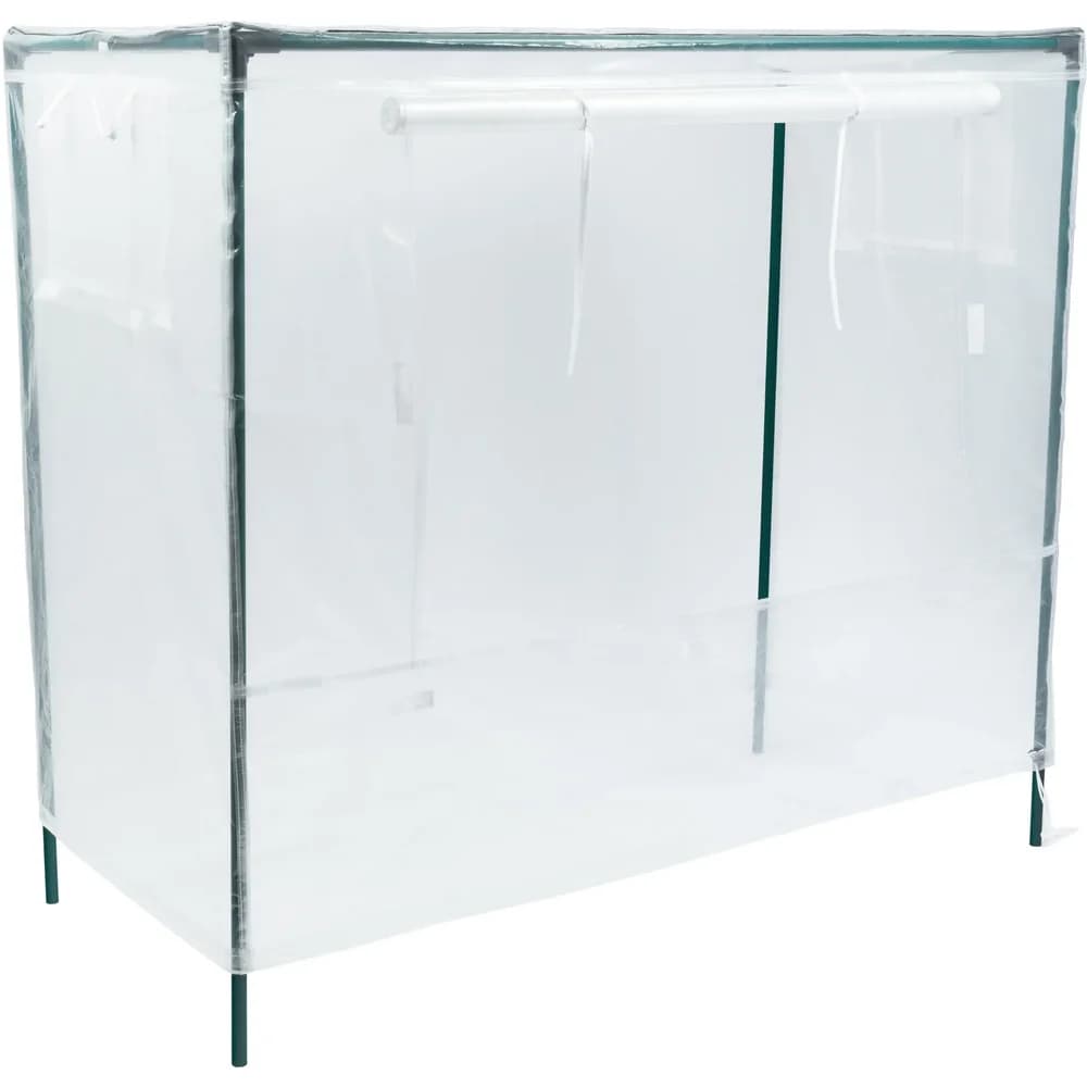 Vitavia Pflanzenschutzdach eckig M, BxTxH: 55x118x105 cm weiß