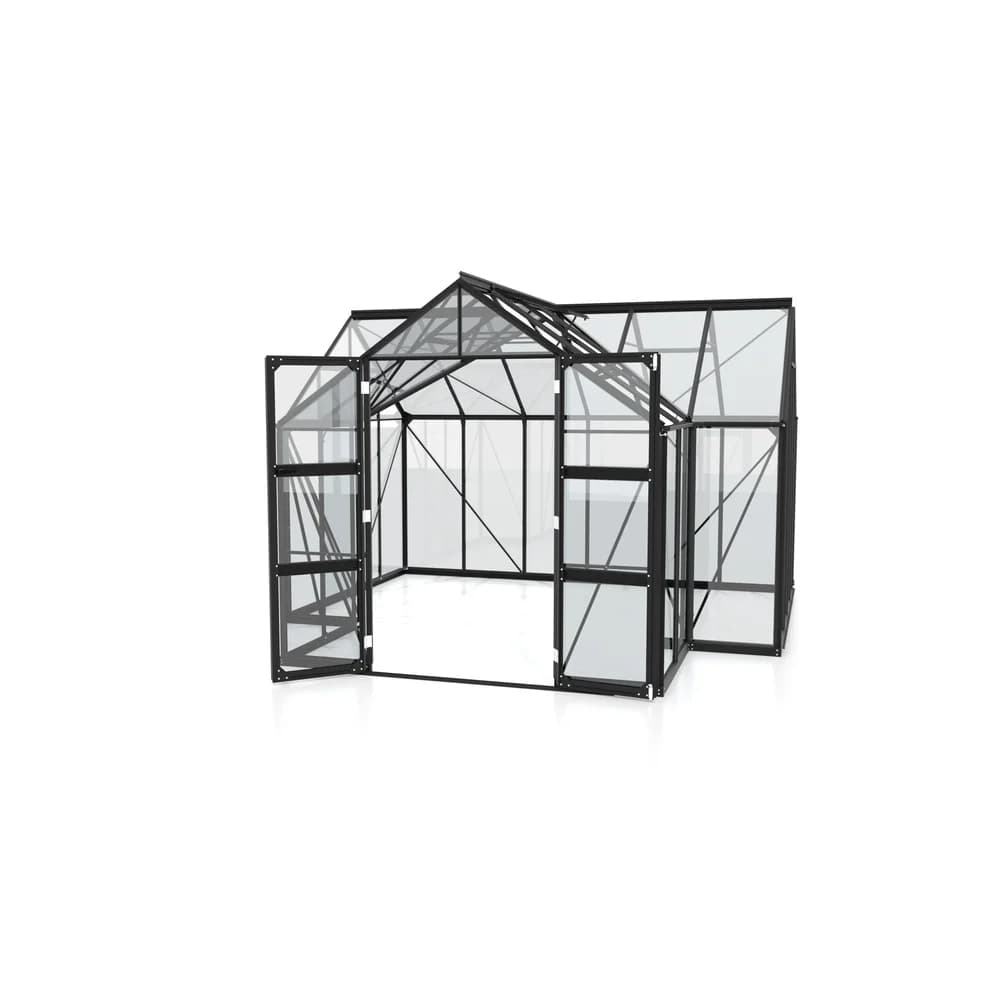 Vitavia Gewächshaus - 383x383x254cm - schwarz -
