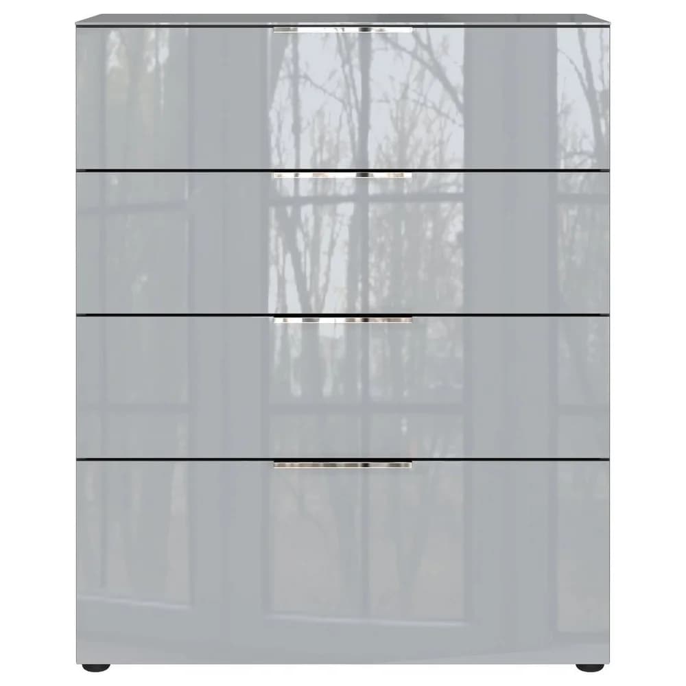 Germania-Werke Kommode »Oakland« 4 Schübe grau, 83x101x42 cm