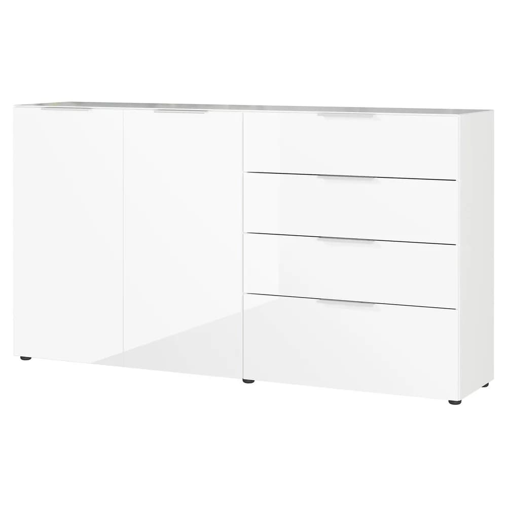 Germania-Werke Sideboard »Oakland« breit weiß, 184x102x42 cm