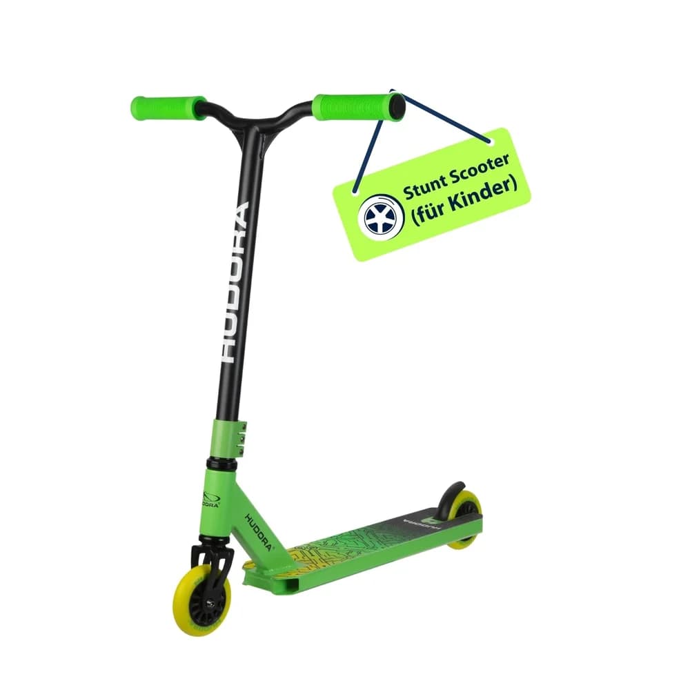 HUDORA Stunt Scooter Kids, grün - Grün