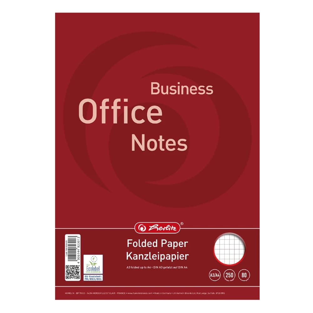 LANDRÉ Office DIN A3 Papier Weiß 80 g/m2 250 Blatt