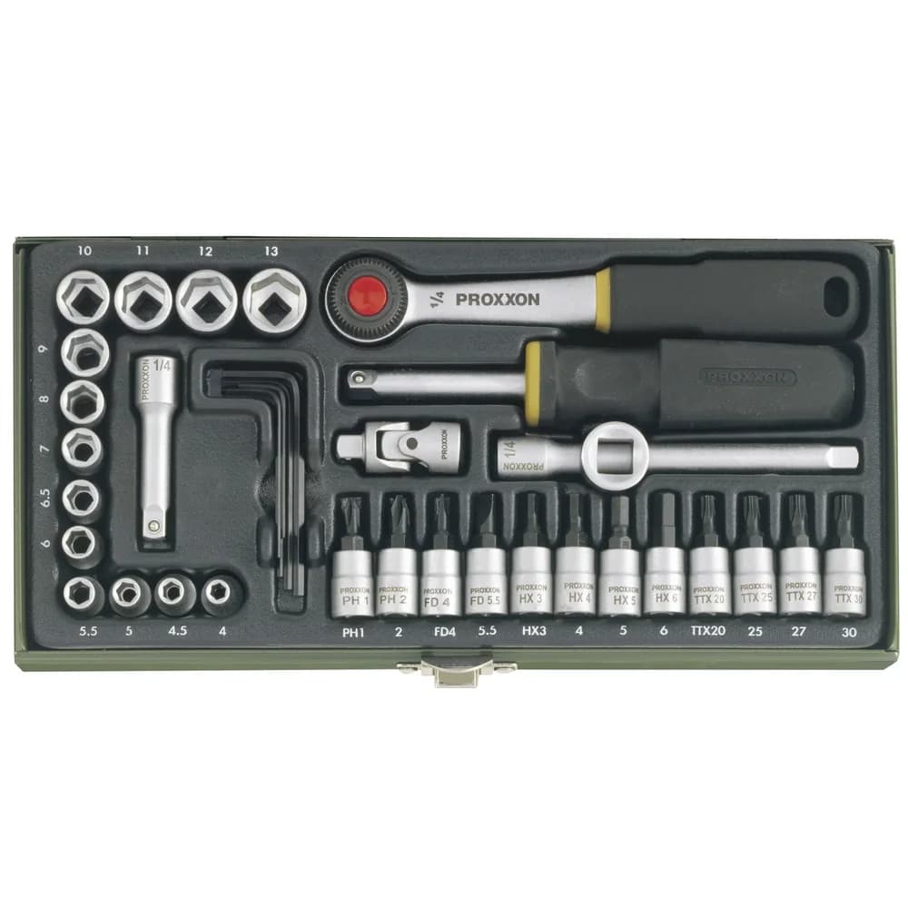 Feinmechaniker-Satz mit 1/4"-Ratsche