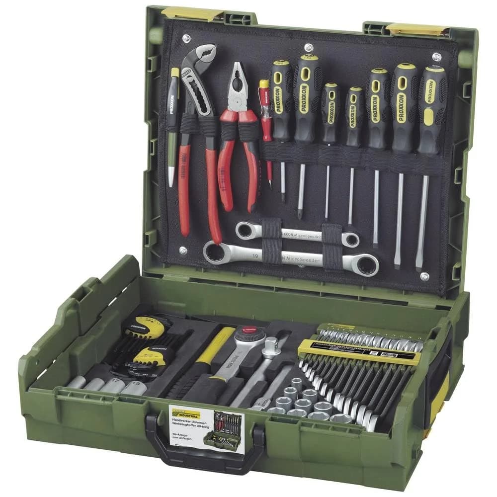 Werkzeugkoffer 68-teilig für Handwerker