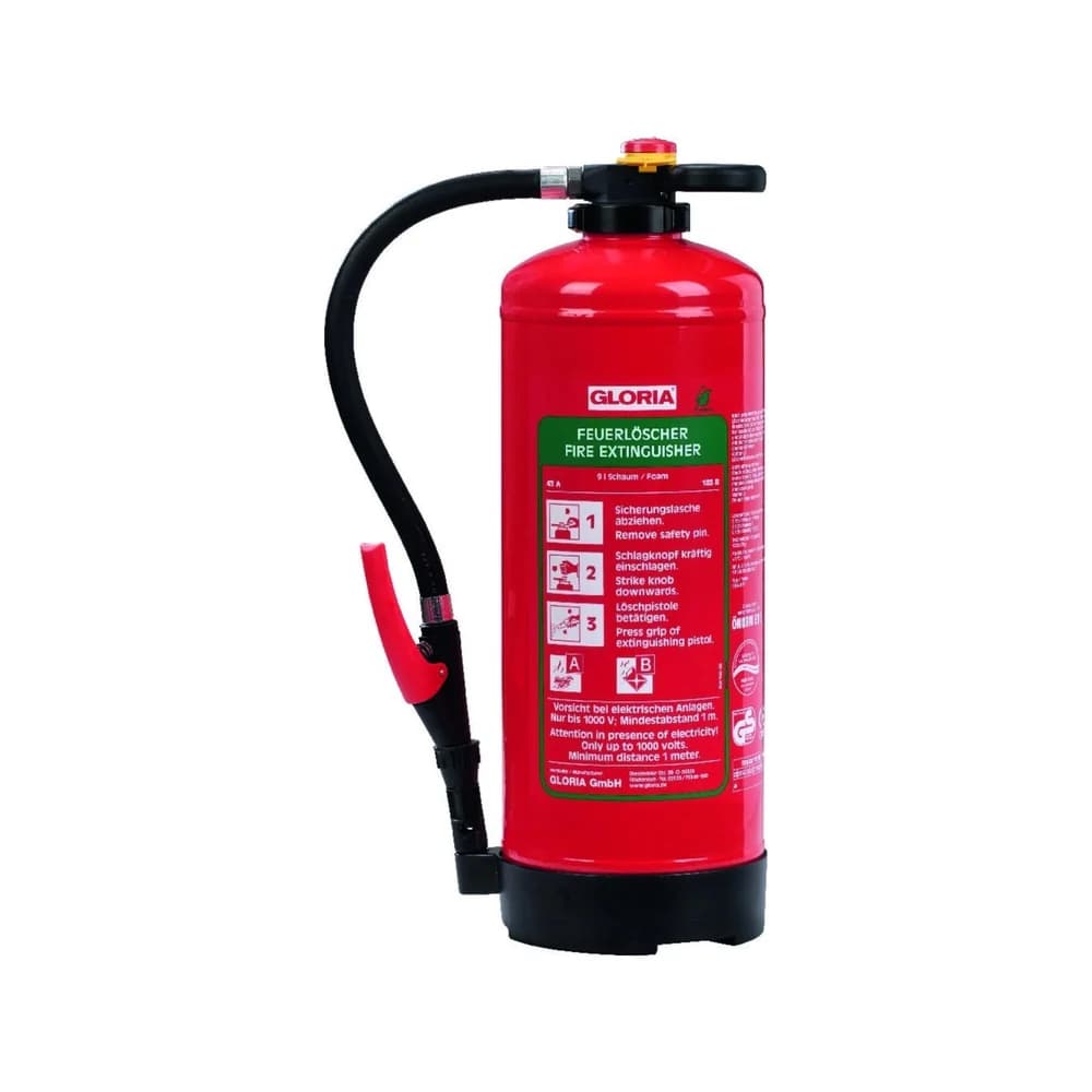 GLORIA SKA9PRO - Feuerlöscher Schaum, 9 Liter
