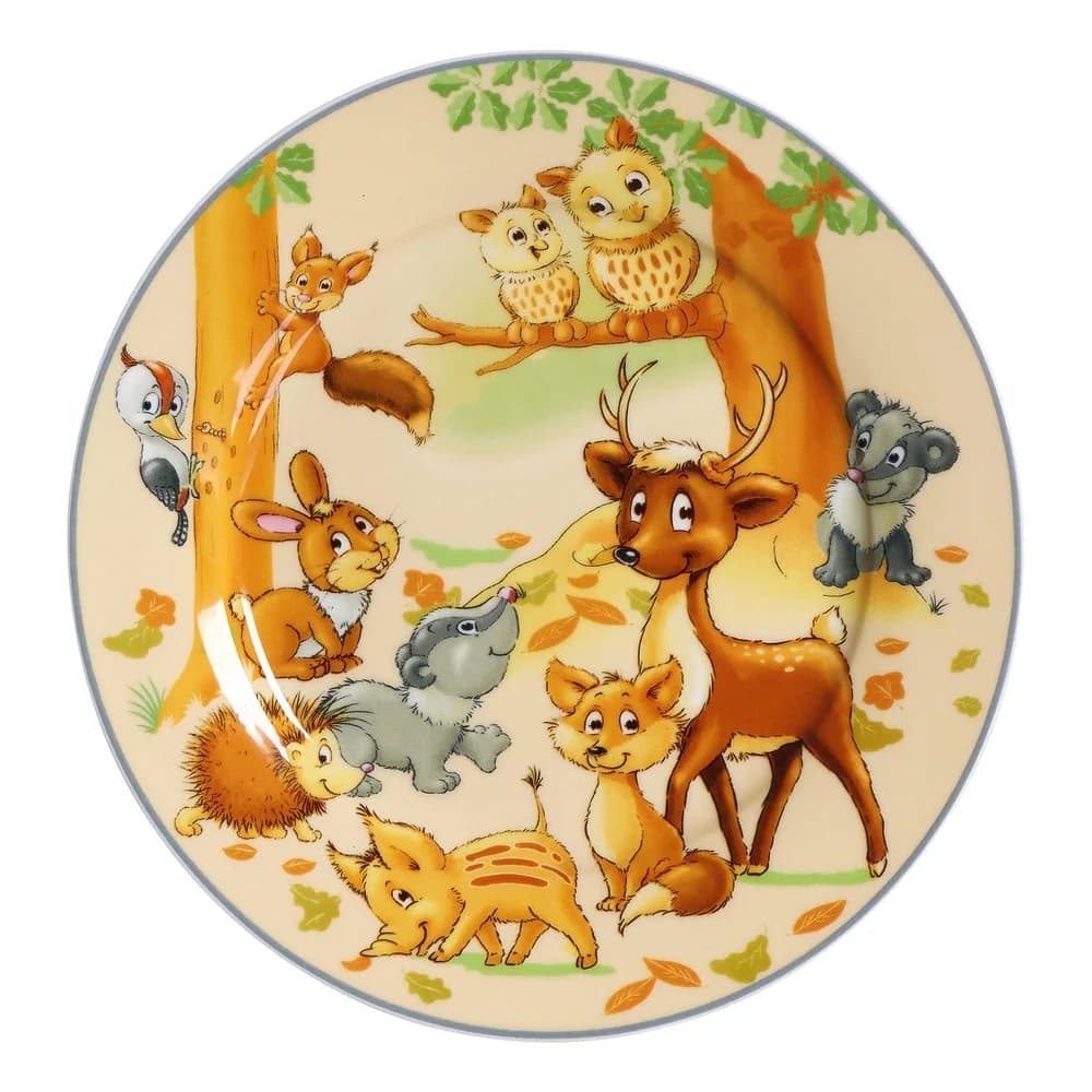 Ritzenhoff & Breker Frühstücksteller Waldtiere 19cm