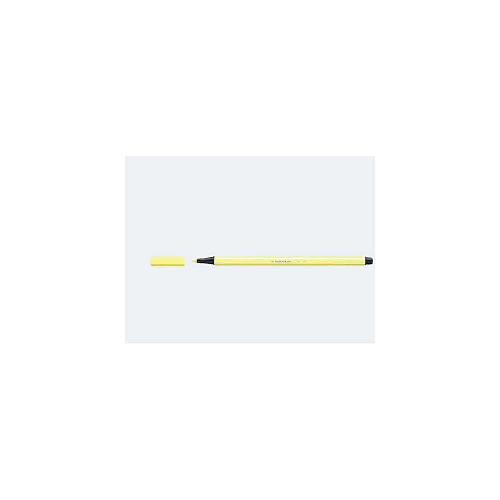STABILO® 68/024 Premium-Filzstift - Pen 68 - neongelb