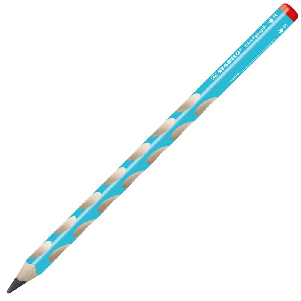 STABILO Bleistift EASYgraph blau HB für Rechtshänder