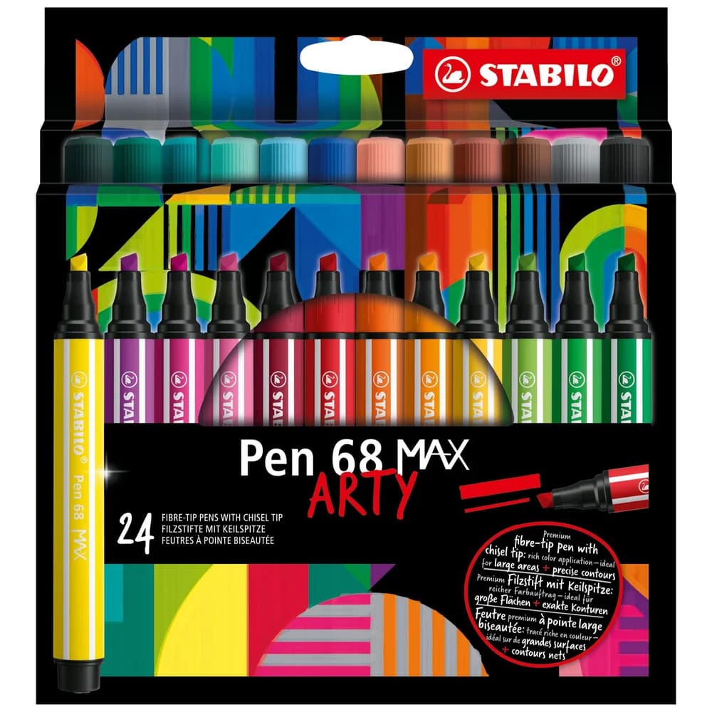 Stabilo 24er-Pack Filzstifte »Arty« rot