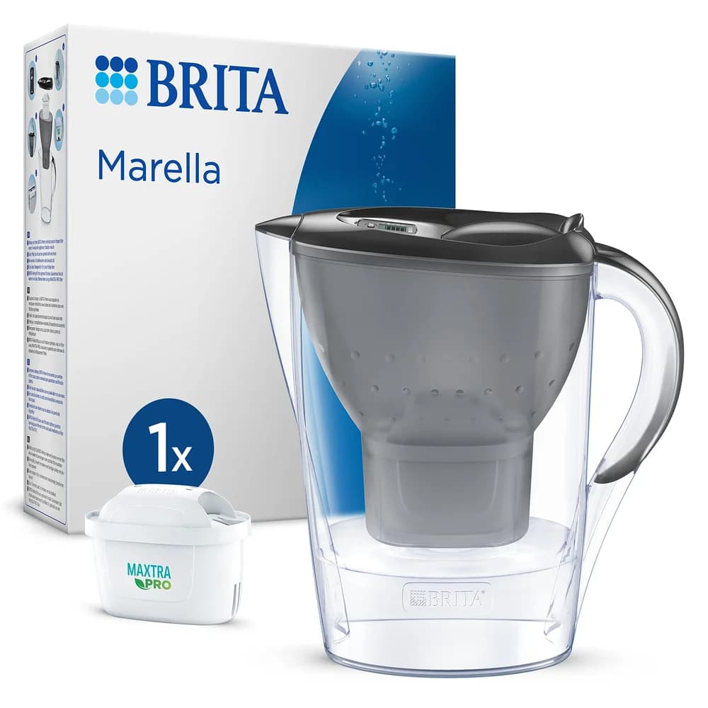Brita Wasserfilter-Kanne Marella graphit 125257