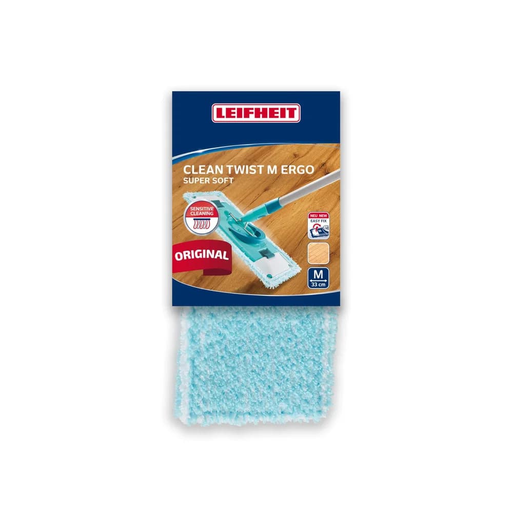 Leifheit Mopüberzug Clean Twist Türkis Polyester 52122