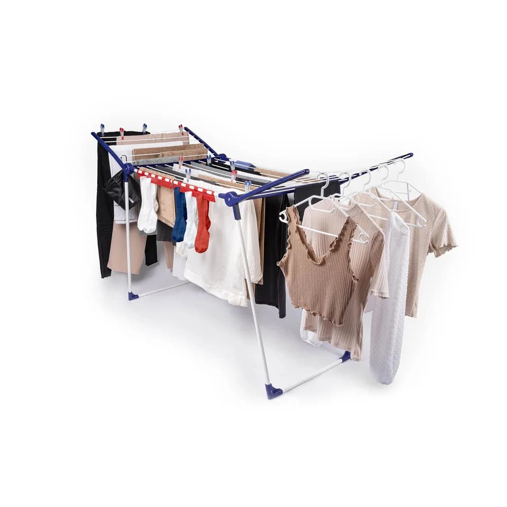 LEIFHEIT Wäscheständer Weiß Pegasus 200 Solid Comfort
