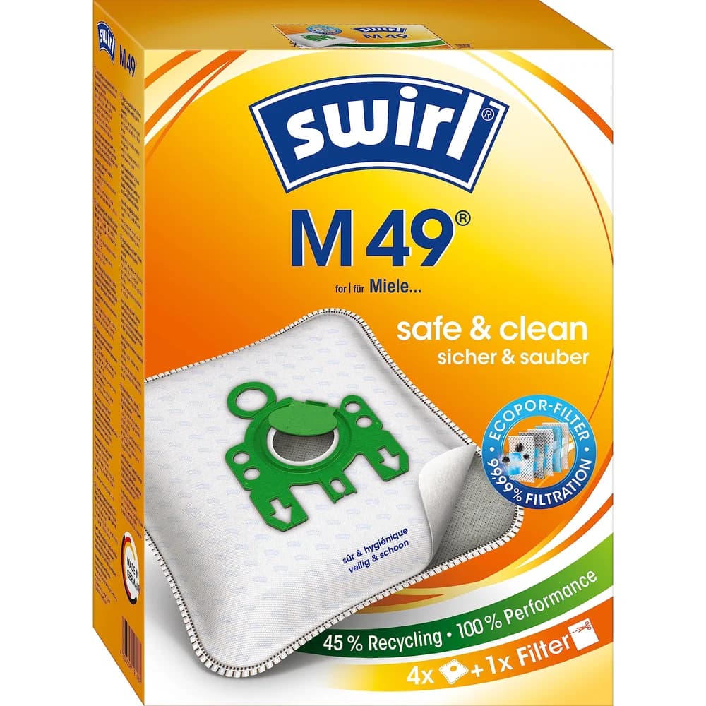 Swirl M 49 Staubbeutel