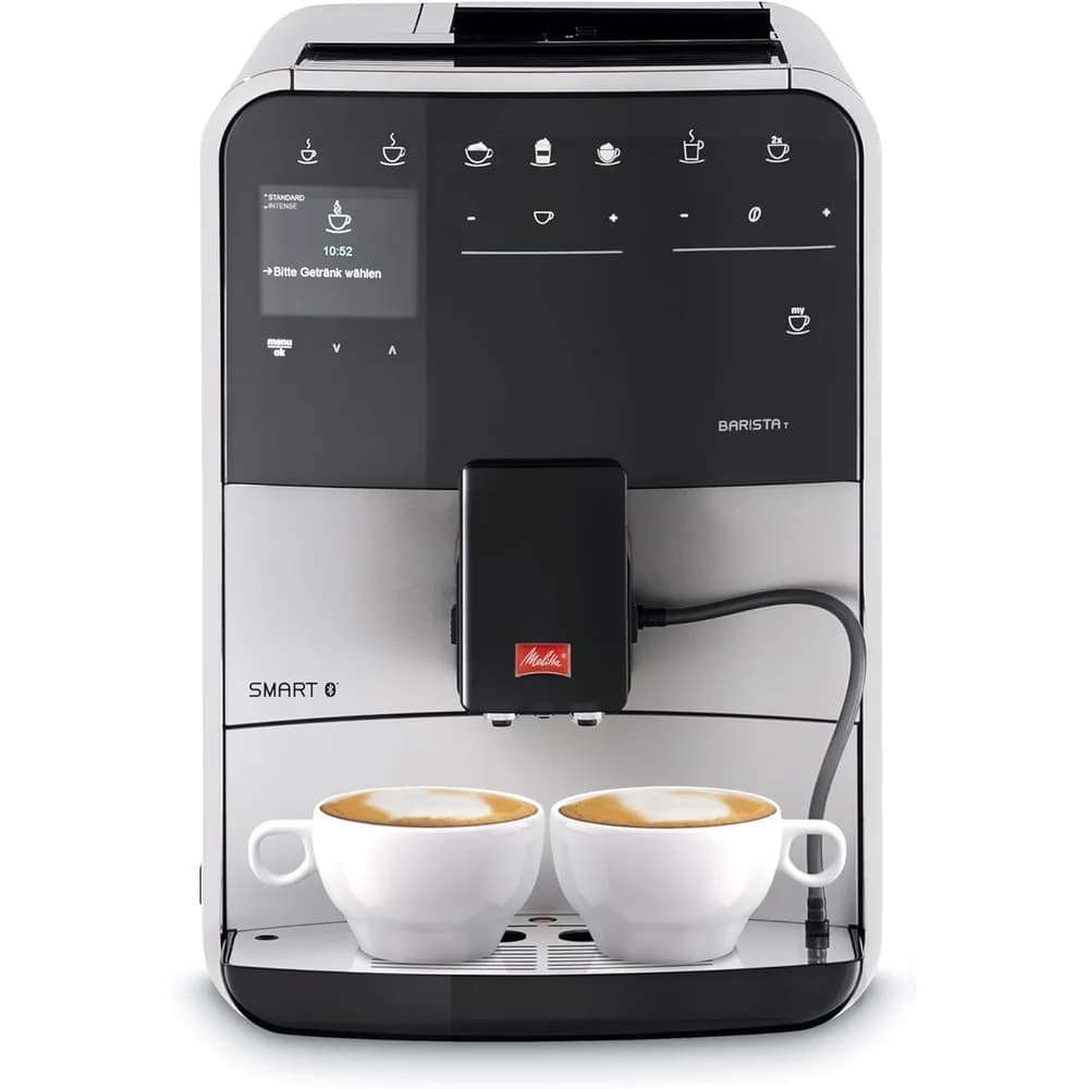 Melitta Caffeo Barista T Smart Kaffeevollautomat Silber/ Schwarz
