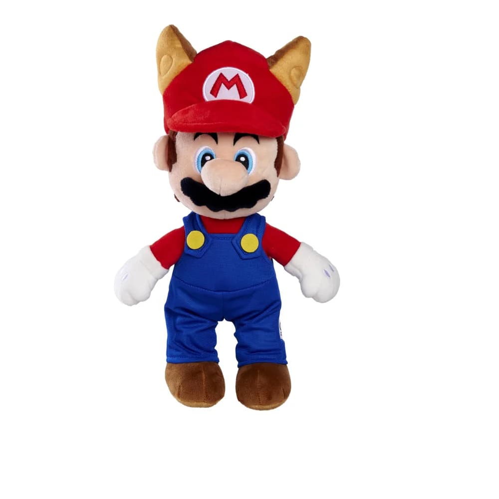 SuMa Waschbär Mario Plüsch, 30cm - Rot
