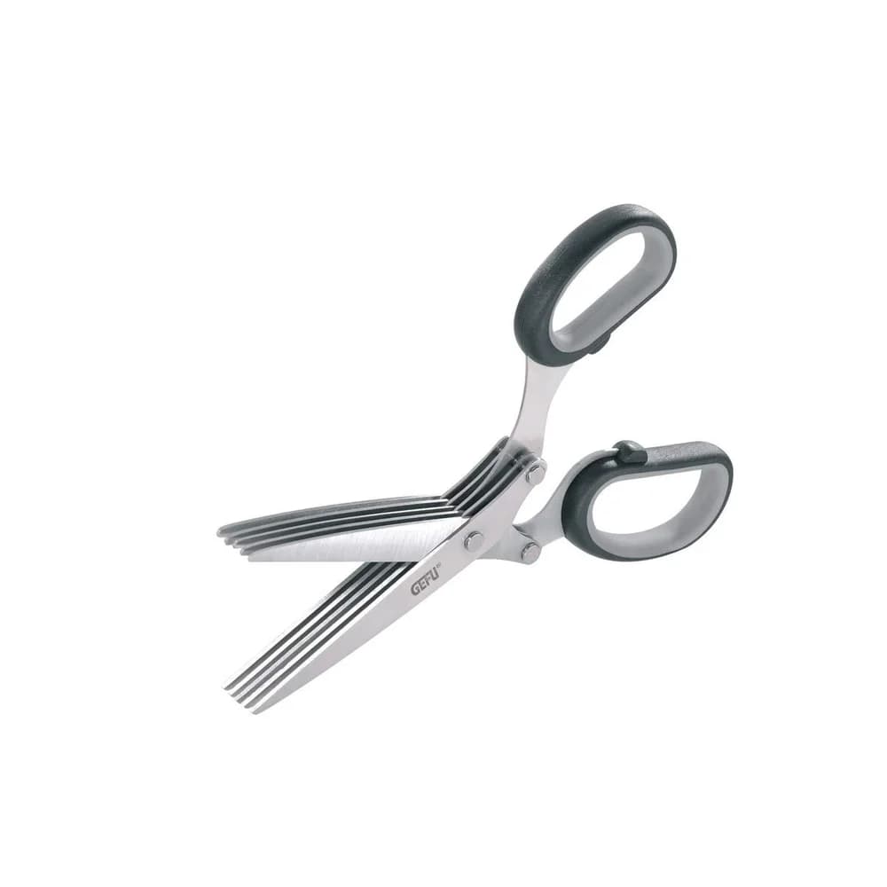 GEFU Kräuterschere mit Reinigungskamm 12660