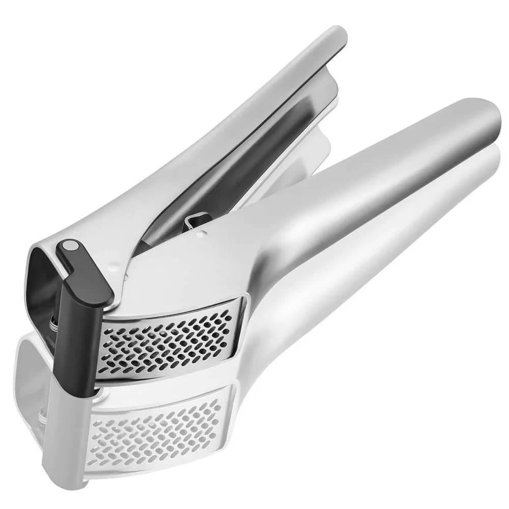 GEFU Knoblauchpresse Garlico, Edelstahl silberfarben