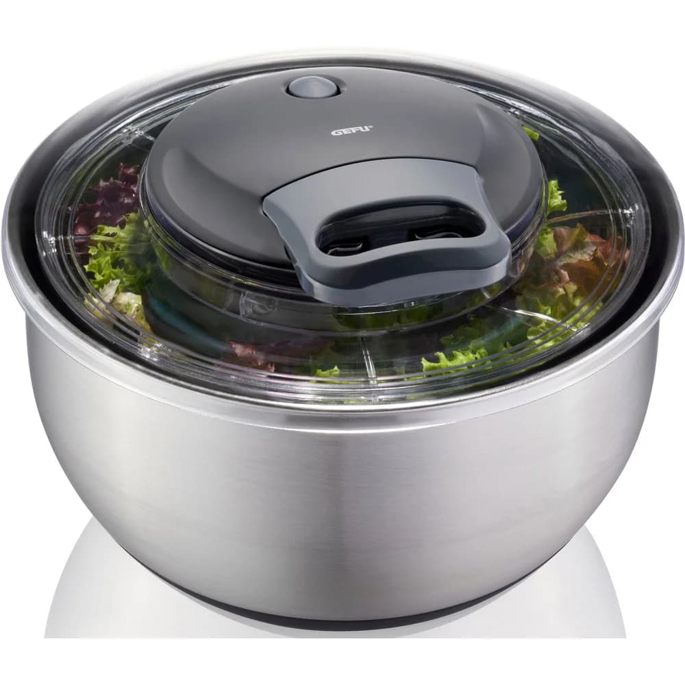 Gefu Salatschleuder Pullit Edelstahl 24cm