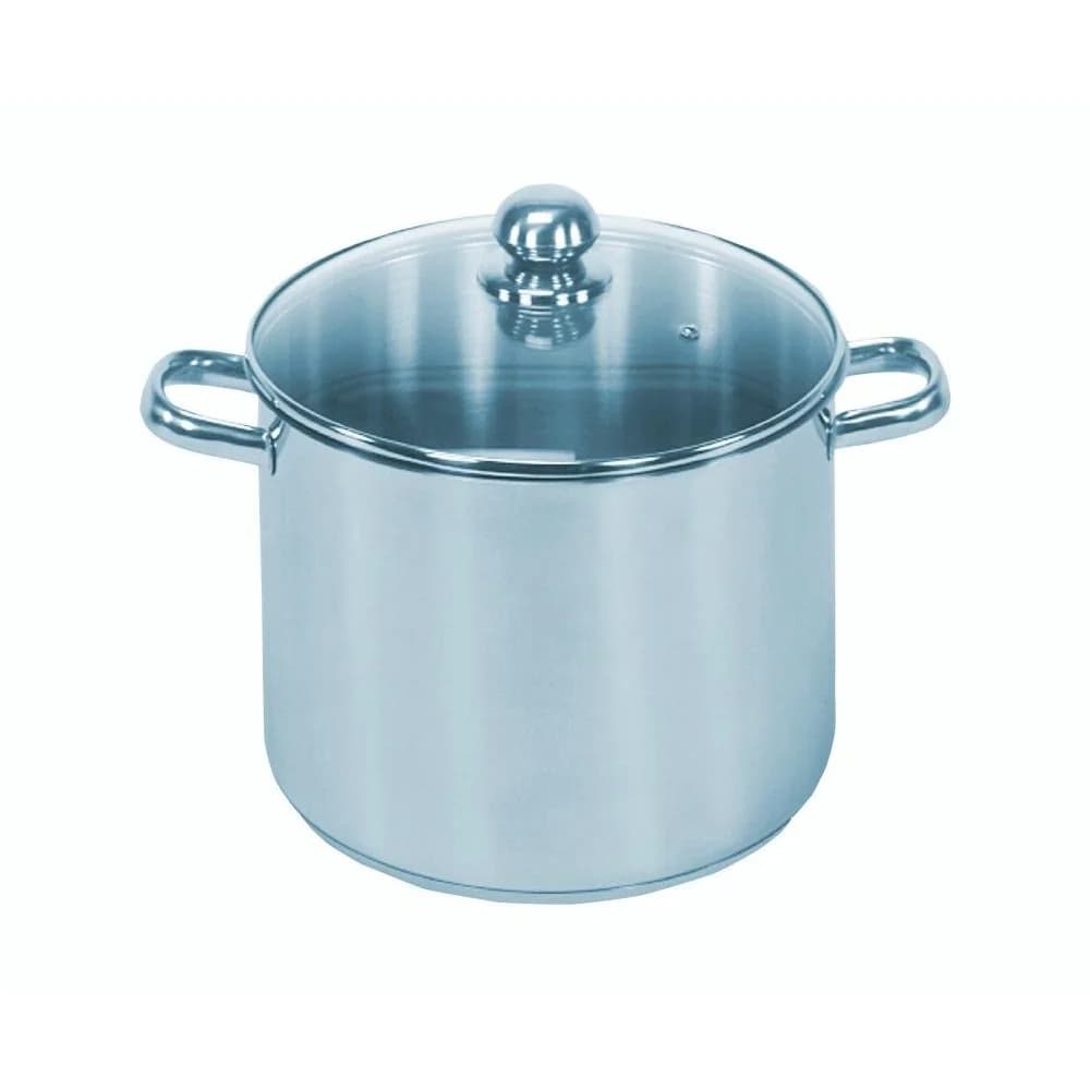 Krüger Kochtopf Jumbotopf Edelstahl m. Glasd. 14 l 72727, (1-tlg)