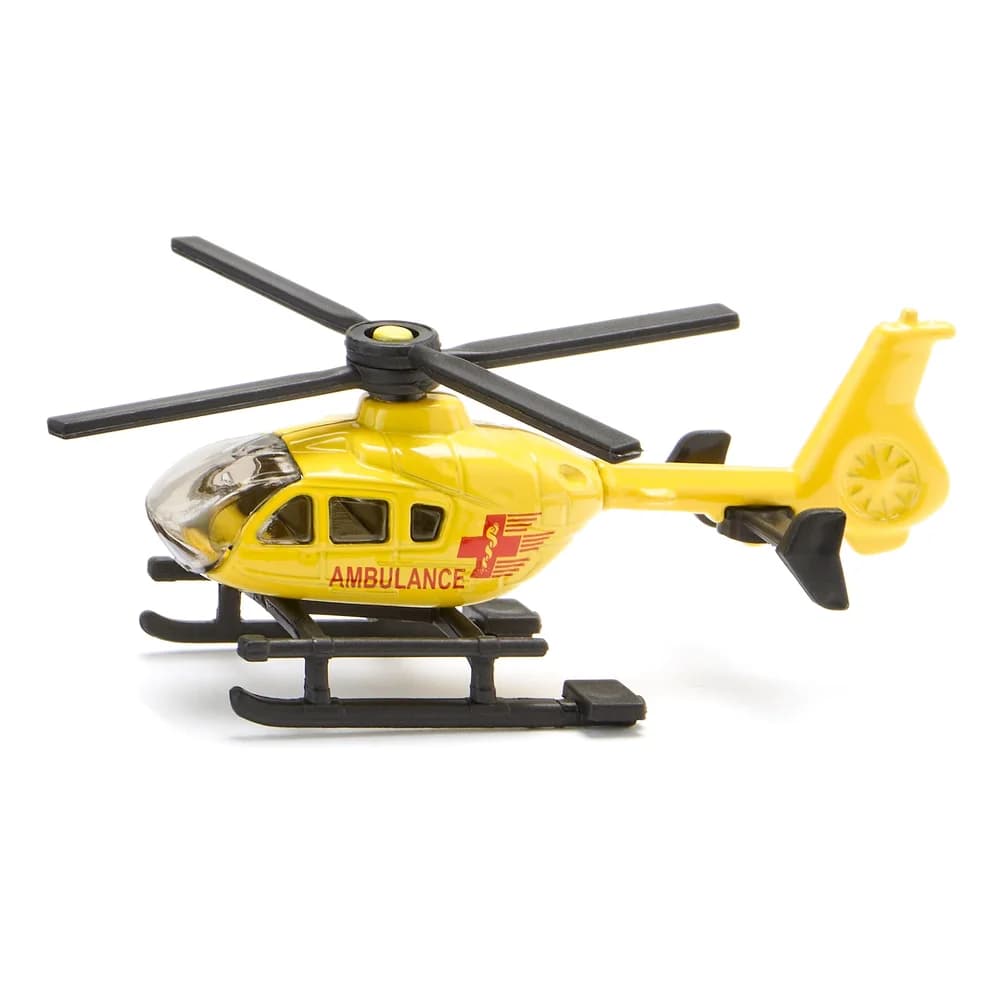 Siku Modellhubschrauber siku Rettungshubschrauber gelb
