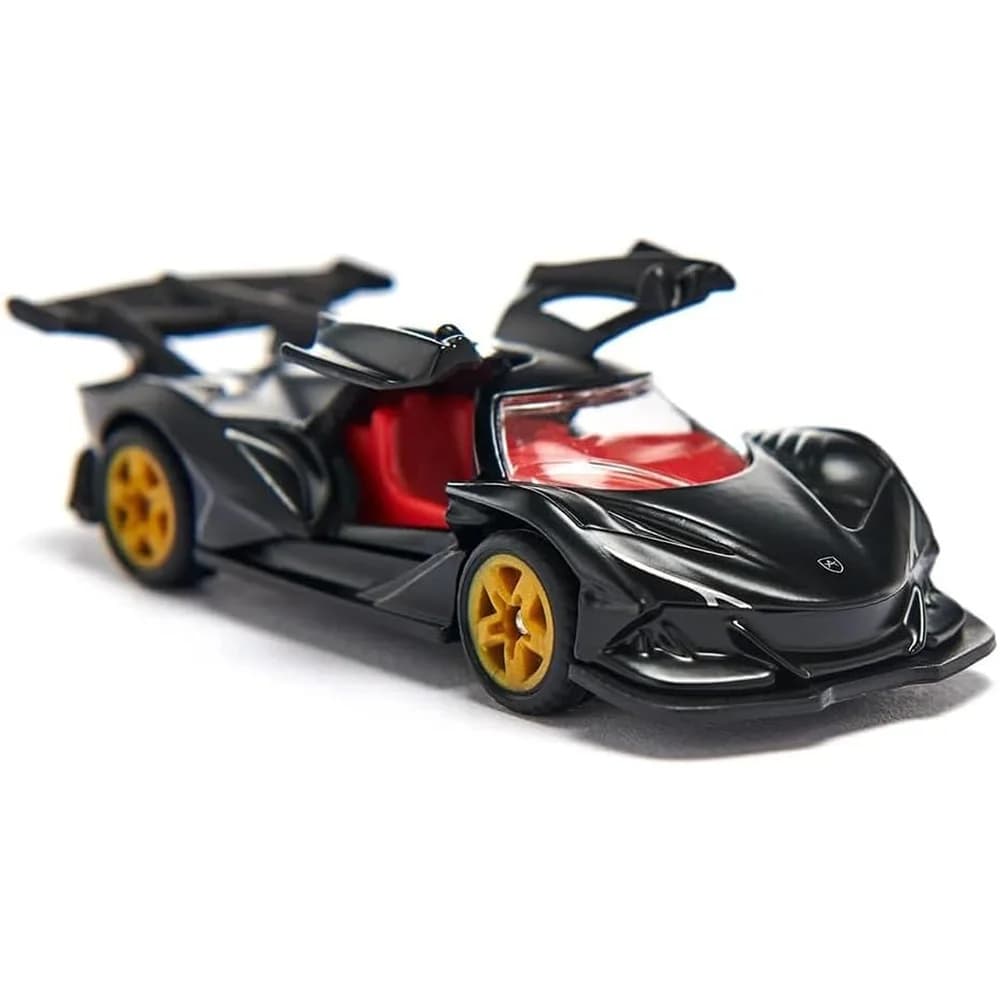 Siku Spielzeug-Auto SIKU 1527 Apollo IE Sportwagen – Metall, Mattschwarz