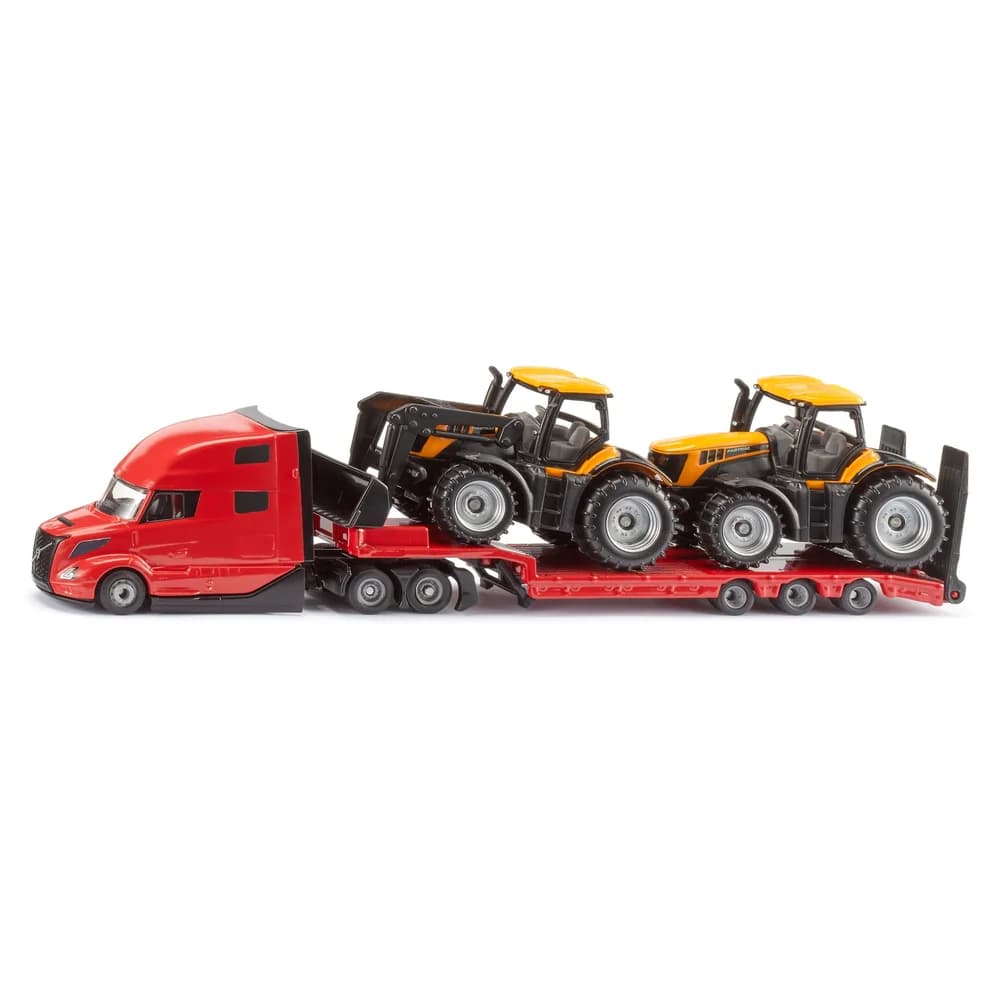 SIEPER Modellauto Siku 1785 - Volvo VNL 860 mit JCB Traktoren, 230x34x55mm