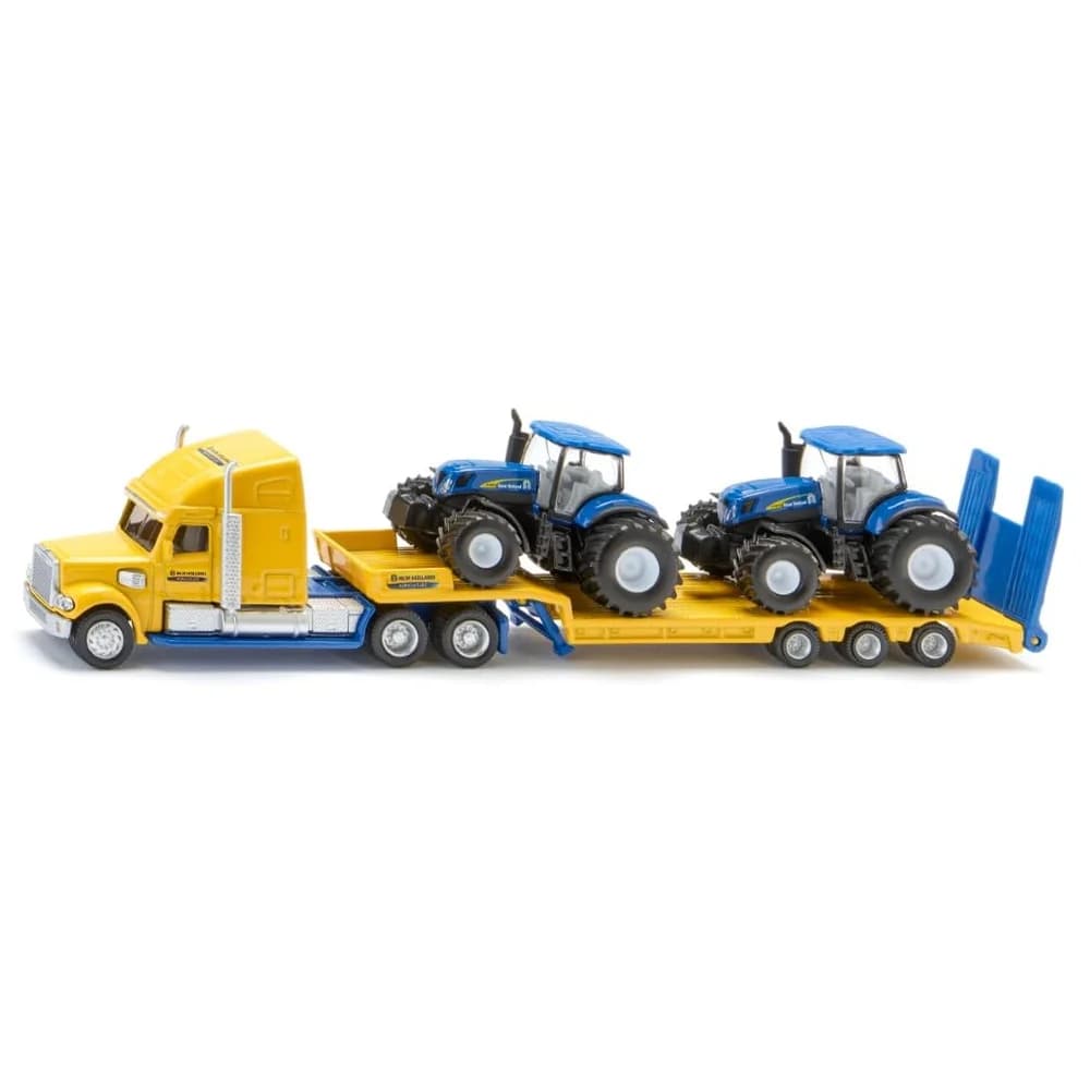 Siku Modellauto FARMER LKW mit New Holland Traktoren, Modellfahrzeug