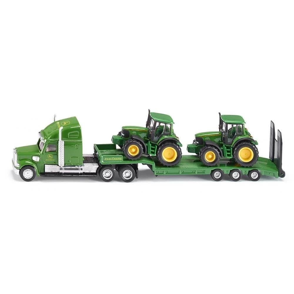 Siku 1:87 Tieflader mit John Deere Traktoren