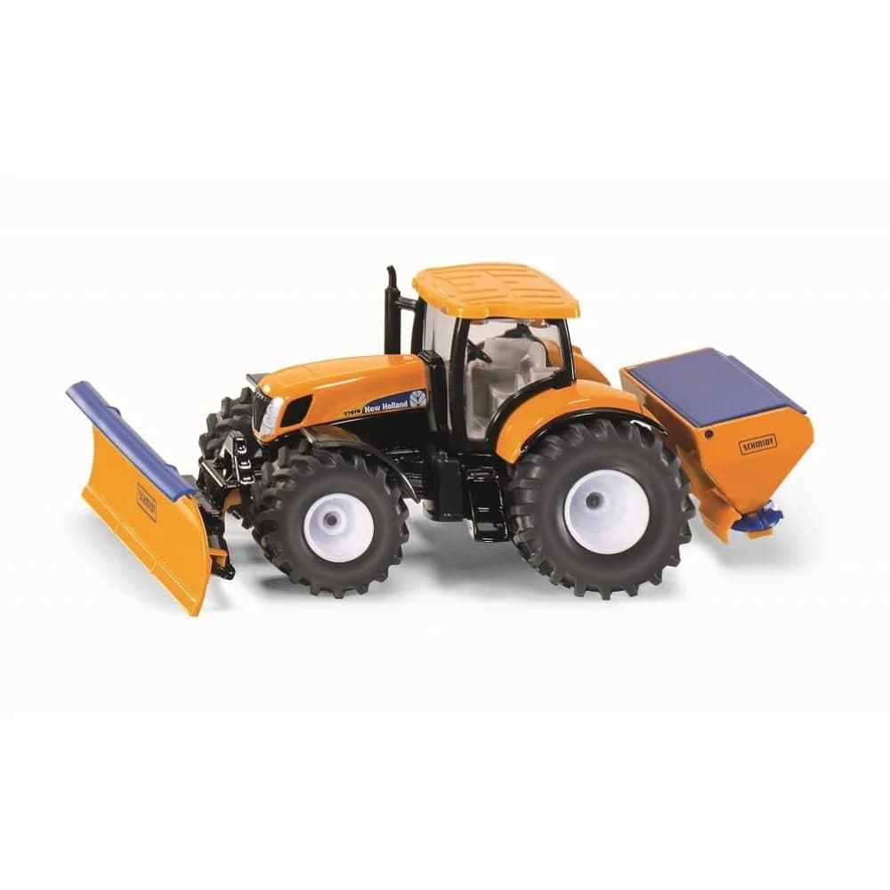 SIKU 2940 Farmer - Traktor mit Räumschild und Salzstreuer