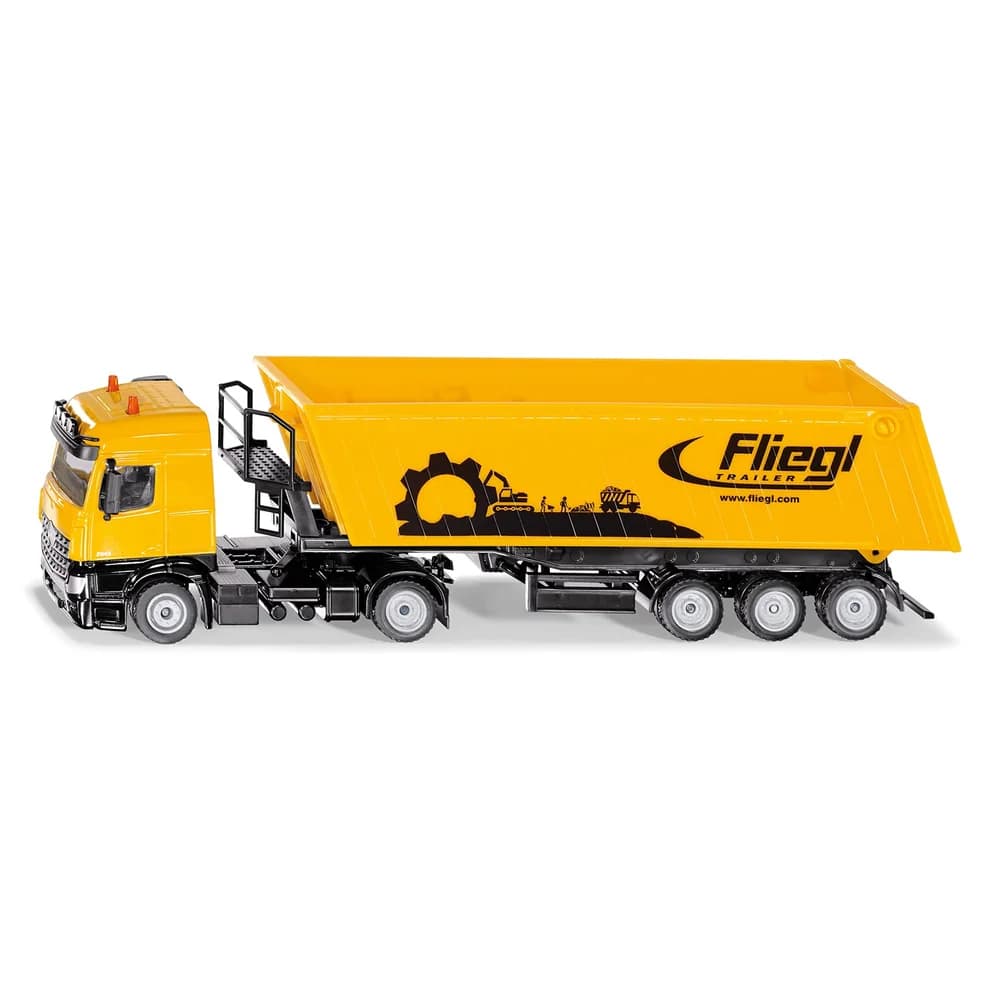 Siku Modellauto SIKU 3537 SUPER - LKW mit Muldenkipper, 1:50, ab 3 Jahre