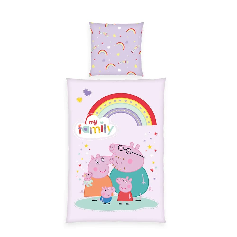 Herding Kinderbettwäsche Peppa Pig Bettwäsche Ver. 2 135 x 200 cm