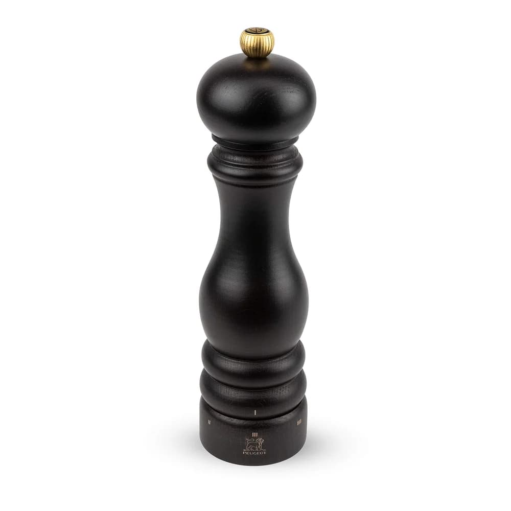 PEUGEOT Pfeffermühle PARIS 22cm Buchenholz Schoko uSelect Stahlmahlwerk