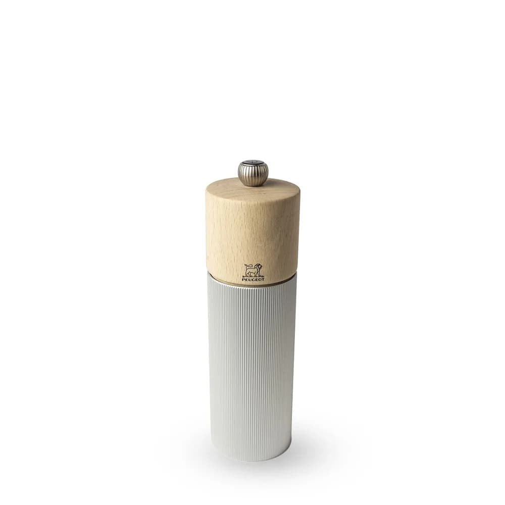 PEUGEOT Pfeffermühle LINE 18cm Aluminium Natur Stahlmahlwerk Gewürzmühle