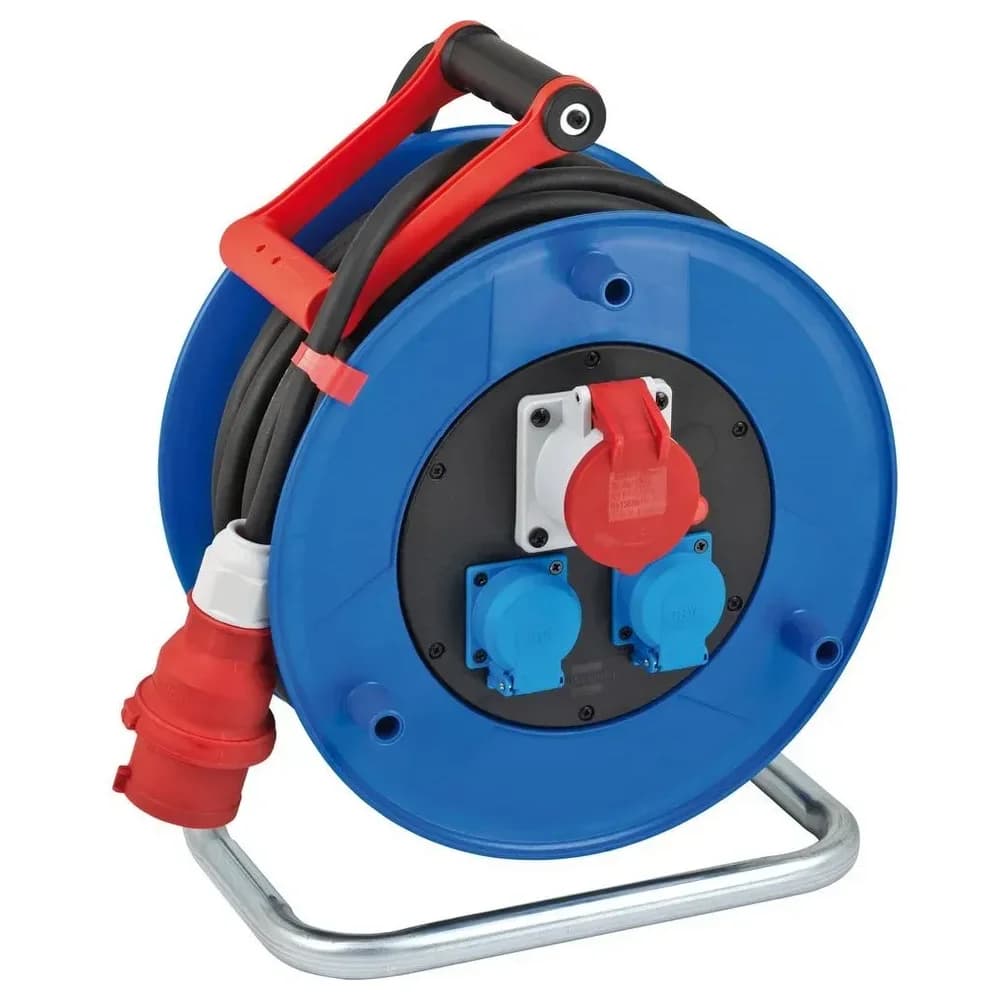 Brennenstuhl Garant® CEE 1 IP 44 Industrie/Baustellen-Kabeltrommel, 30m