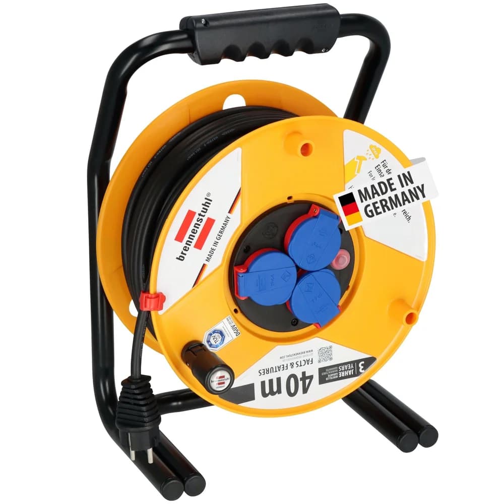 Brennenstuhl Professional Brobusta IP44 Gewerbe-/Baustellen-Kabeltrommel 1318930 Kabeltrommel