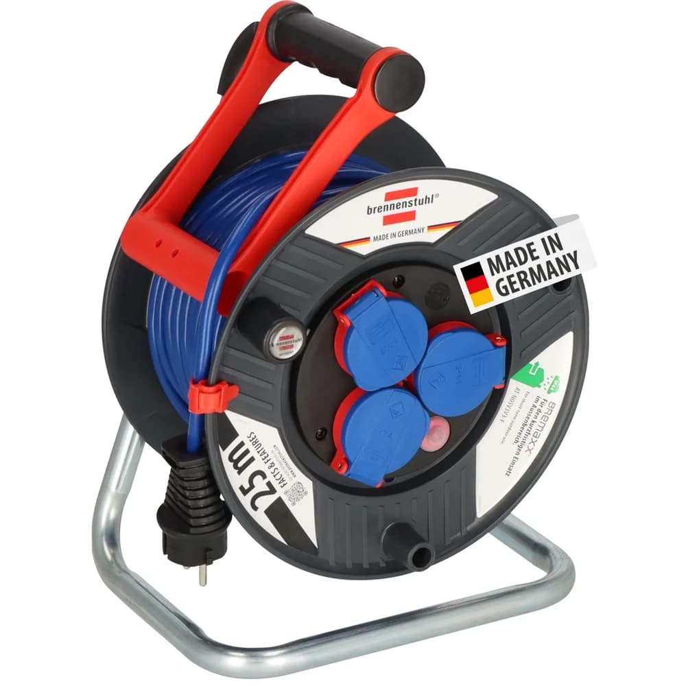Garant IP44 Kabeltrommel 25m AT-N05V3V3-F 3G1,5 blau