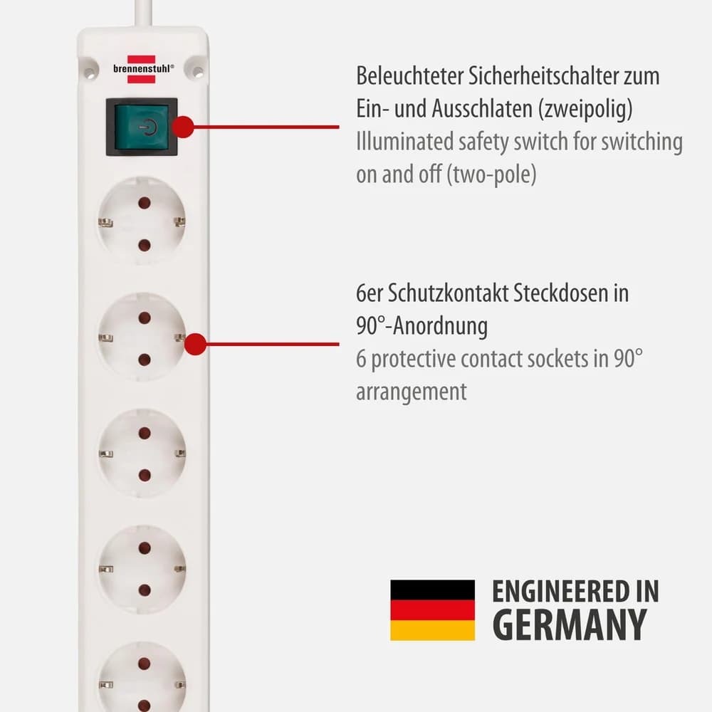 Brennenstuhl Steckdosenleiste