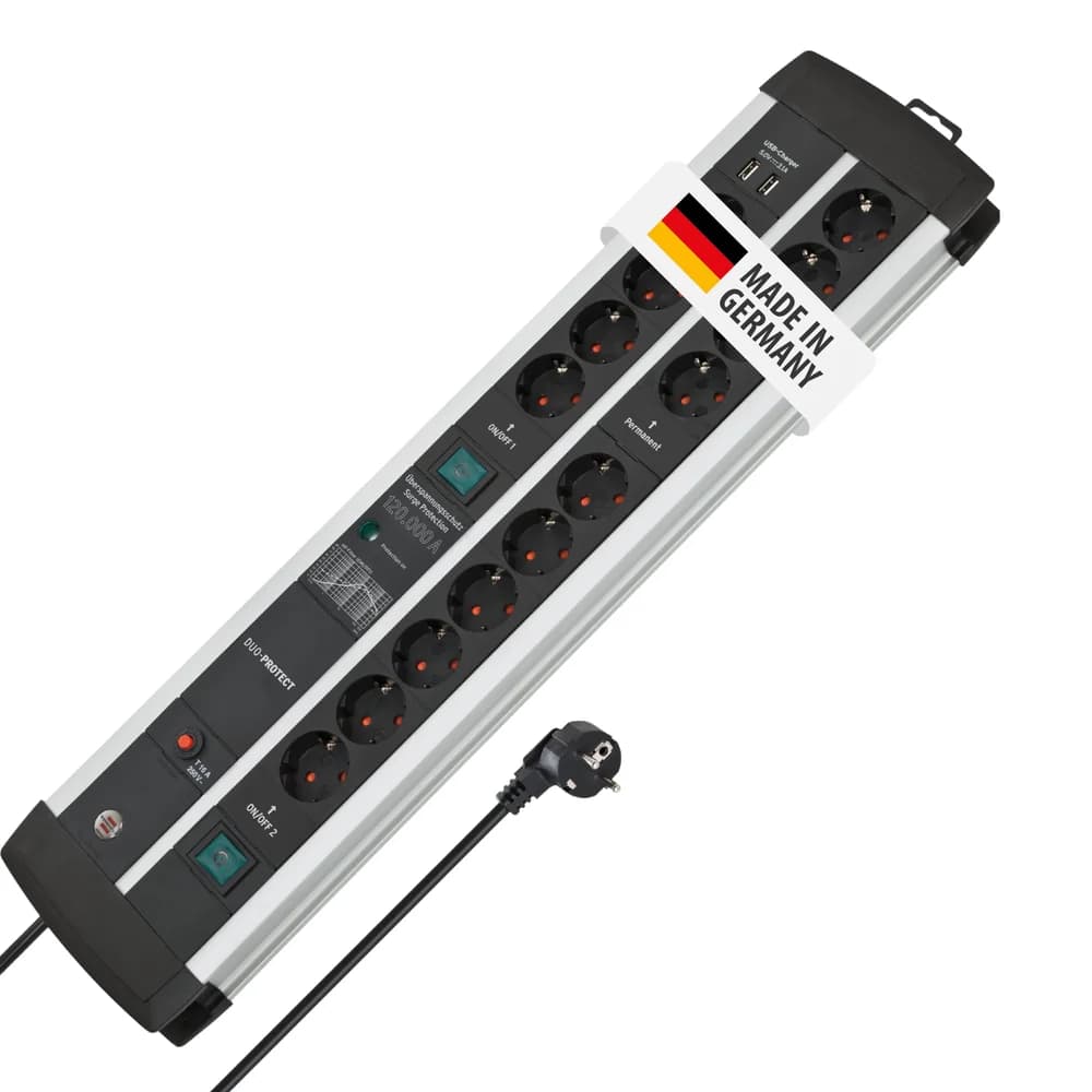 BRE 1392000232 - Premium-Protect-Line Gaming-Steckdosenleiste 14-fach