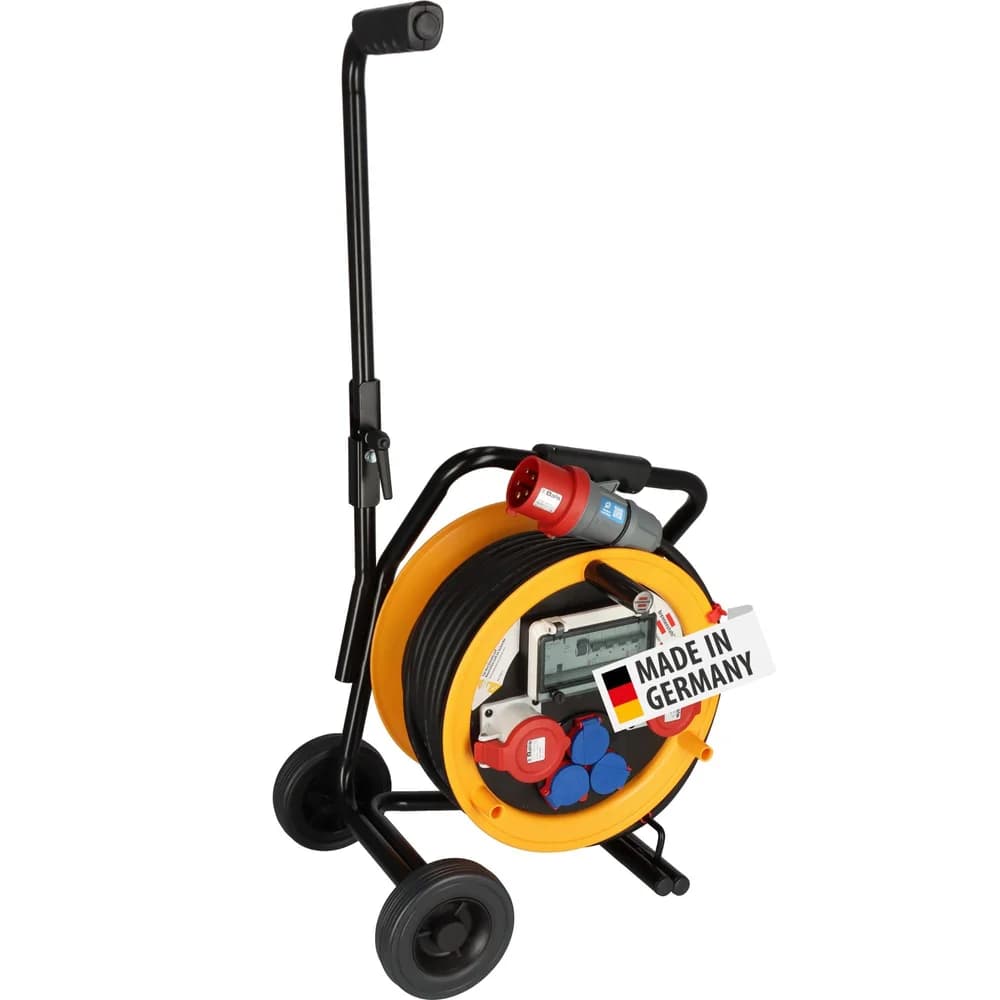 Brennenstuhl Brobusta W 380 CEE Industrie/Baustellen-Kabeltrommel mit Wagen