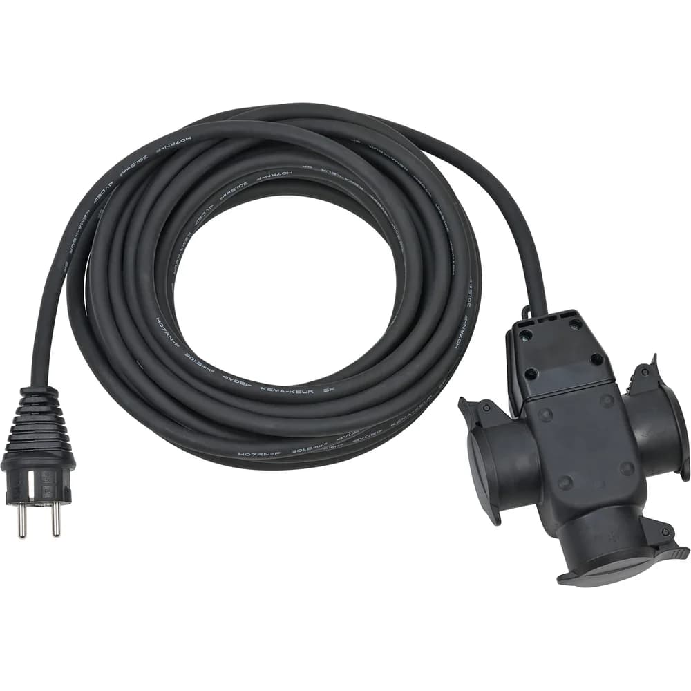 Brennenstuhl Verl.-Kabel 10m H07RN-F3G1,5 schwarz