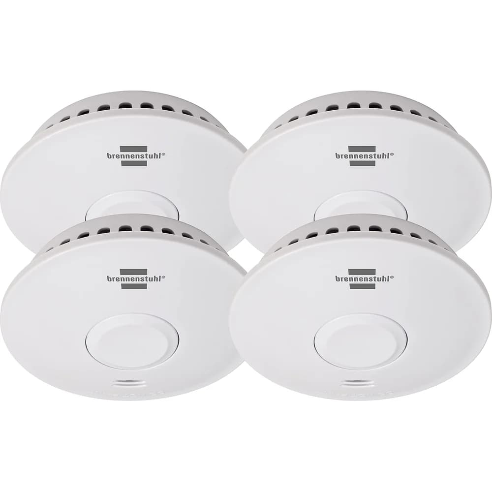 Brennenstuhl Funk Rauchmelder Set, 4x RM L 3101