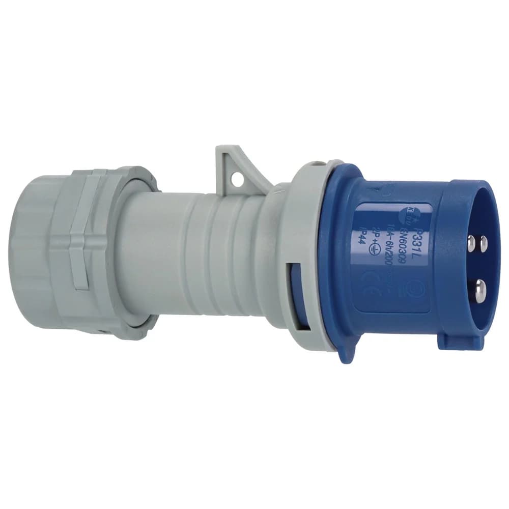 Brennenstuhl 1081010100 Netzstecker-Adapter Blau, Grau