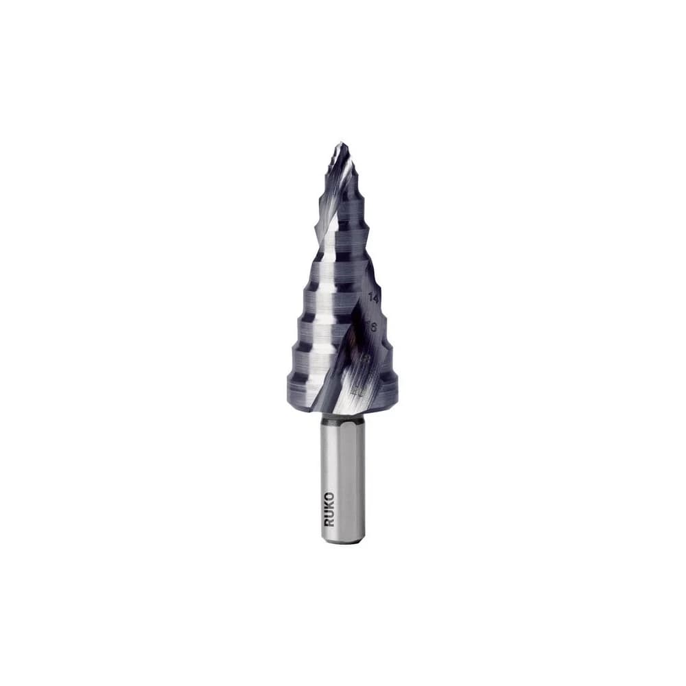 Ruko ULTIMATECUT Stufenbohrer HSS RUnaTEC mit FLOWSTEP® Spitze Gr. 1