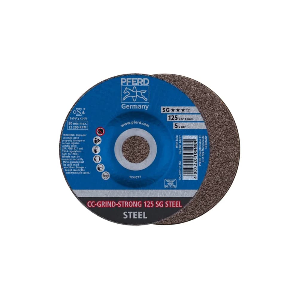 PFERD Schleifscheibe CC-Grind STRONG-STEEL 125mm